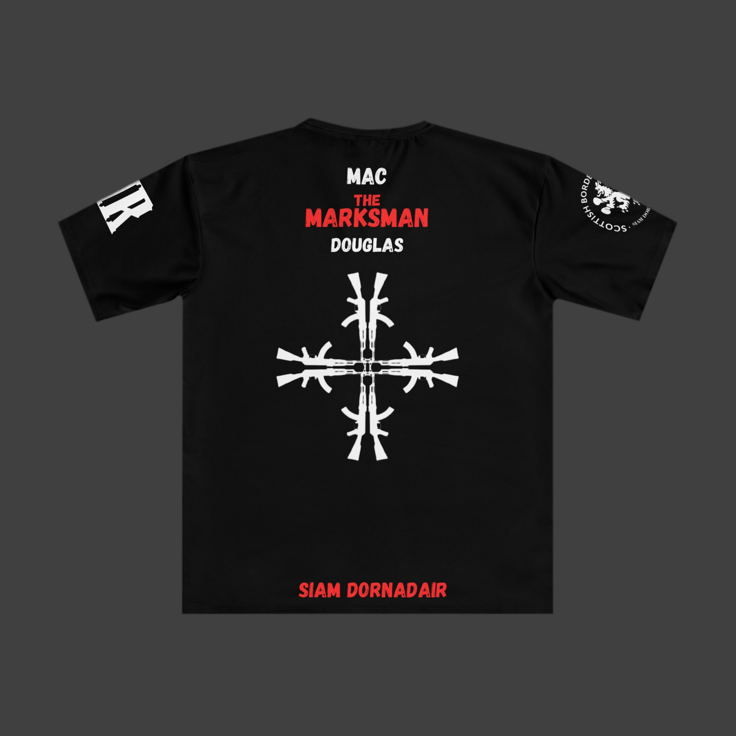 SBMT- Mac “The marksman” Douglas Custom Fight T-shirt