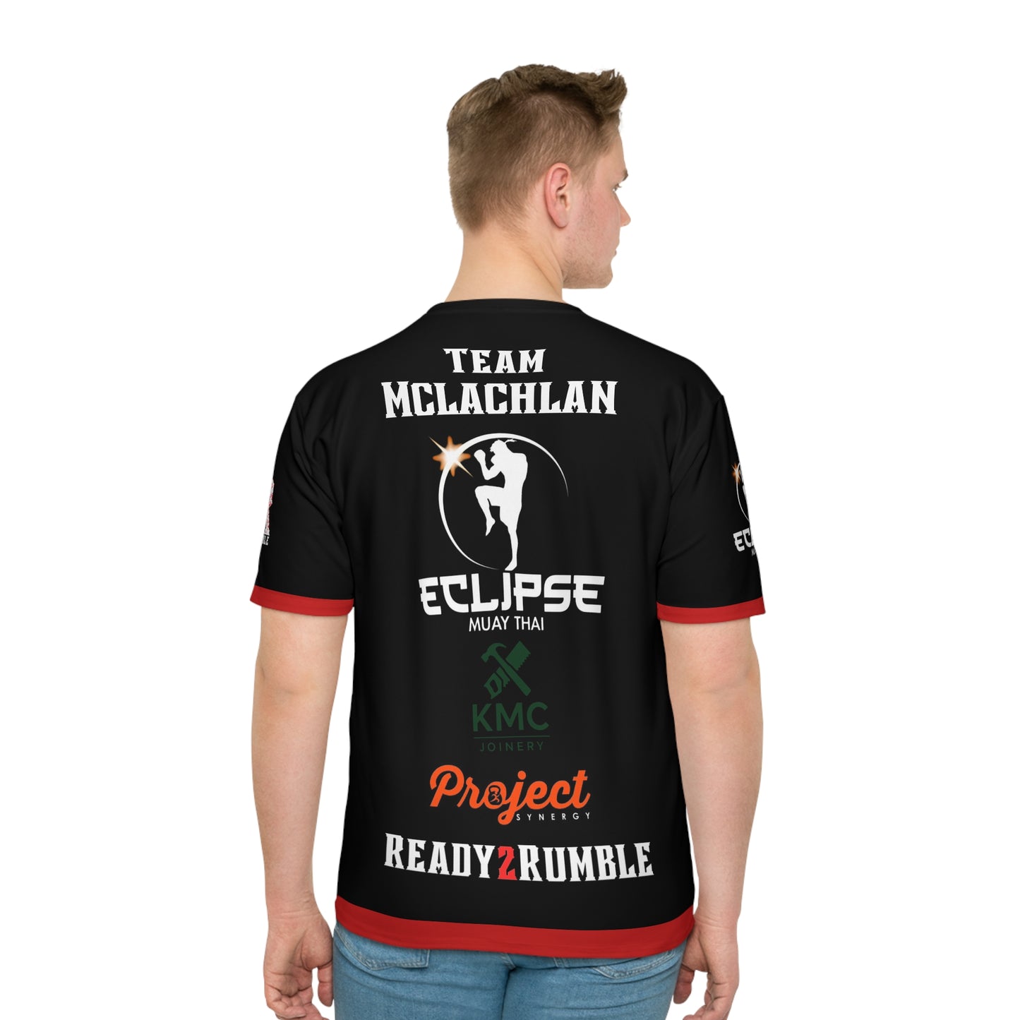 Team McLachlan Muay Thai Tshirt Black