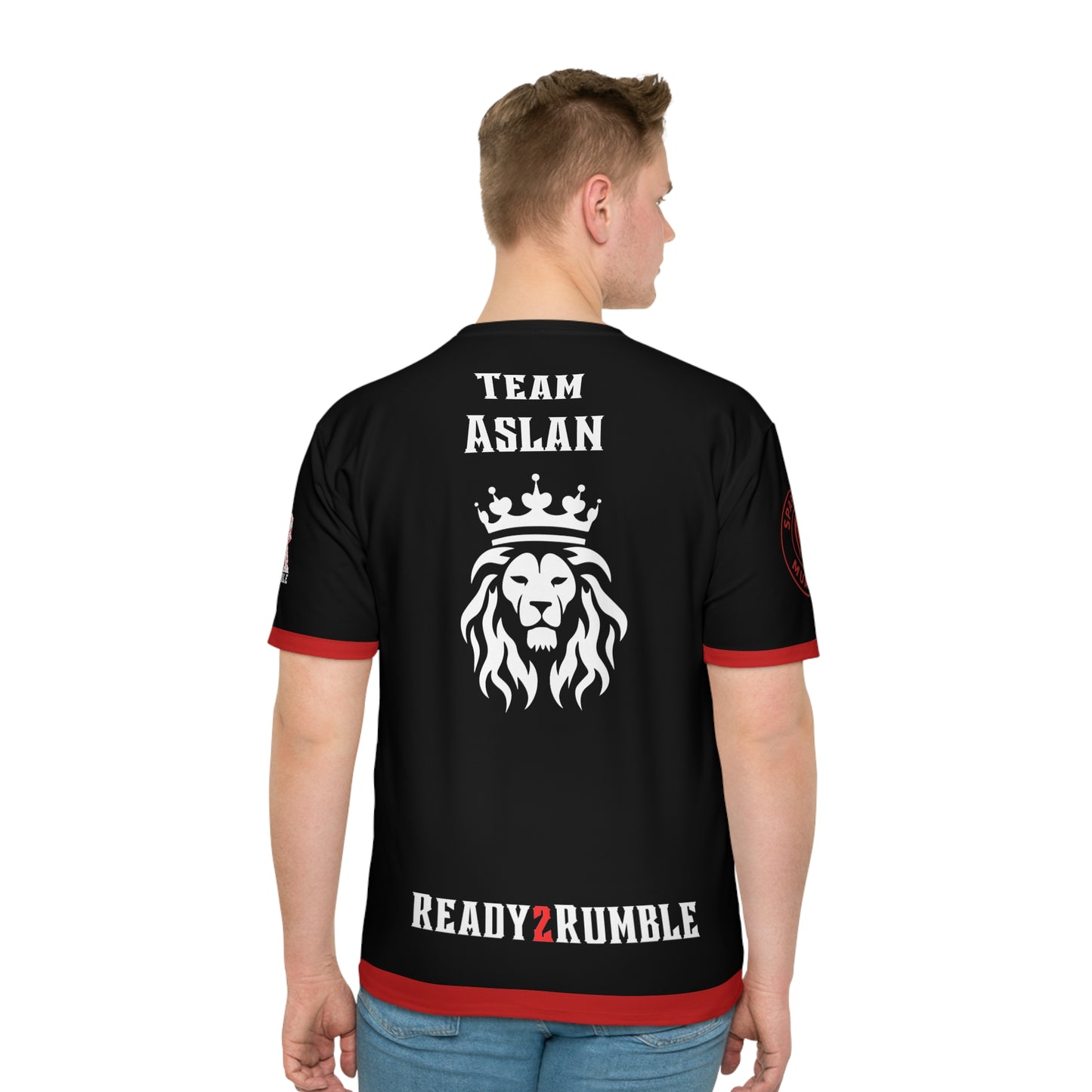 Team Aslan- Muay Thai Tshirt Black